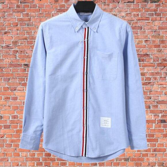 Thom Browne Men's Blue Long Sleeve - Picture 1 of 6